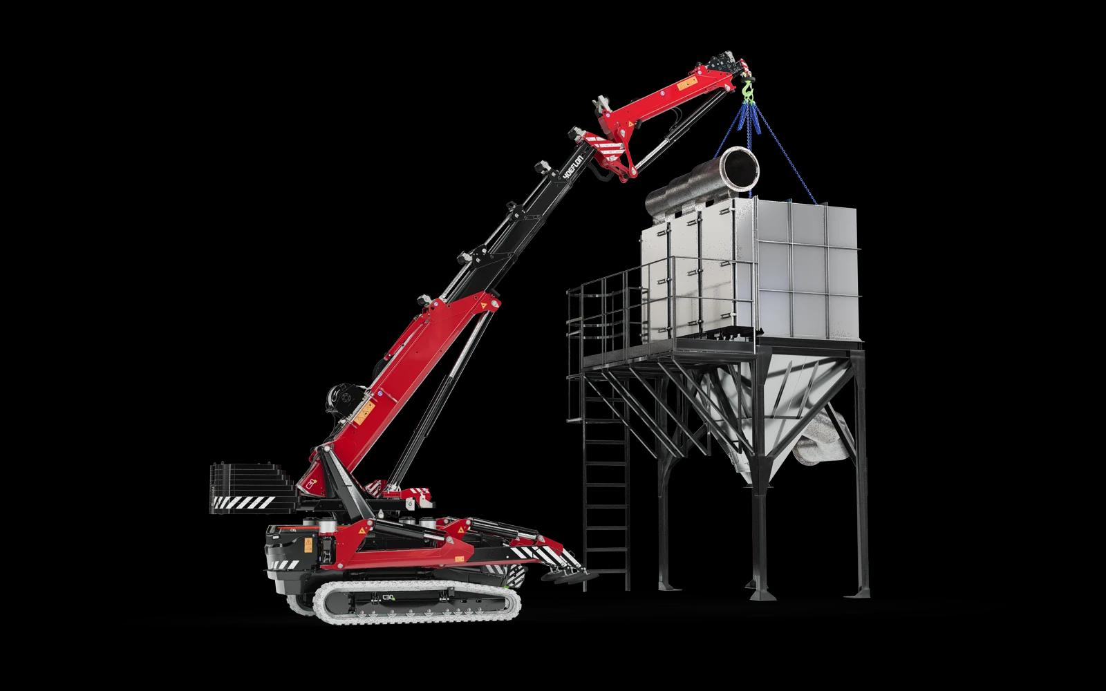 Hoeflon C30 im Pick-and-Carry-Modus