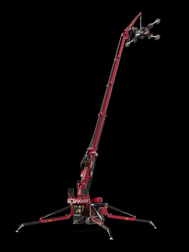Bild des Hoeflon C6e mit maximaler Tragfähigkeit.